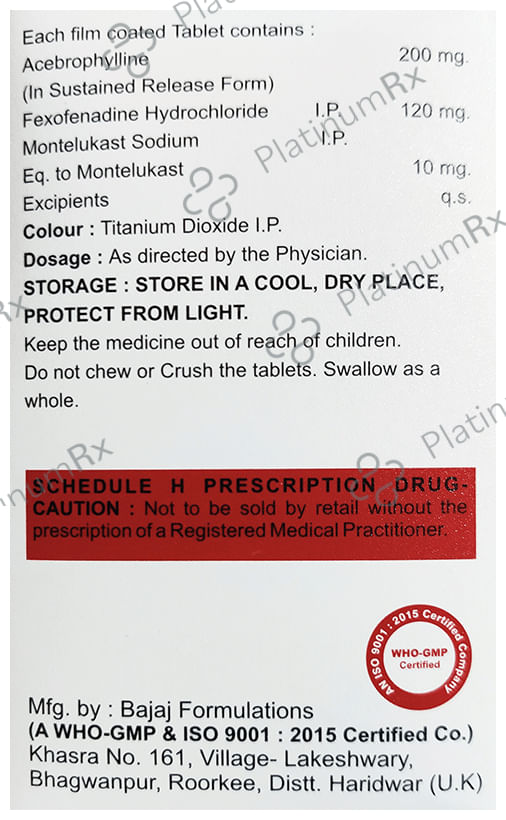 Glymont AF Tablet SR 10s