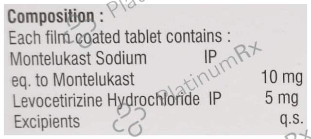 Lesite 5/10mg M Tablet 10s