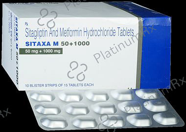 Sitaxa M 50/1000mg Tablet 15s
