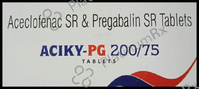 Aciky PG 200/75mg Tablet SR 10s
