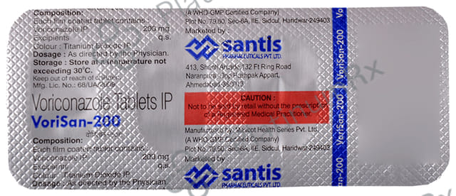 Vorisan 200 Tablet