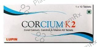 Corcium K2 225mg Tablet 10s