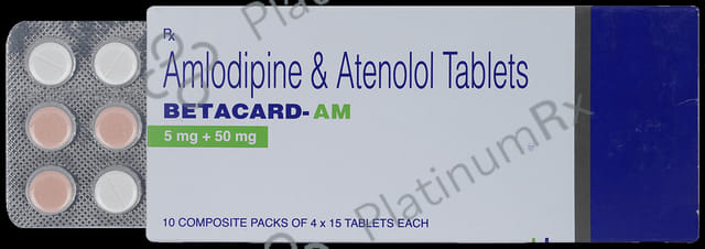 Betacard AM 5/50mg Tablet 15s