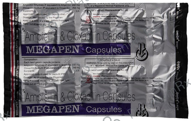 Megapen 250/250mg Capsule 10s