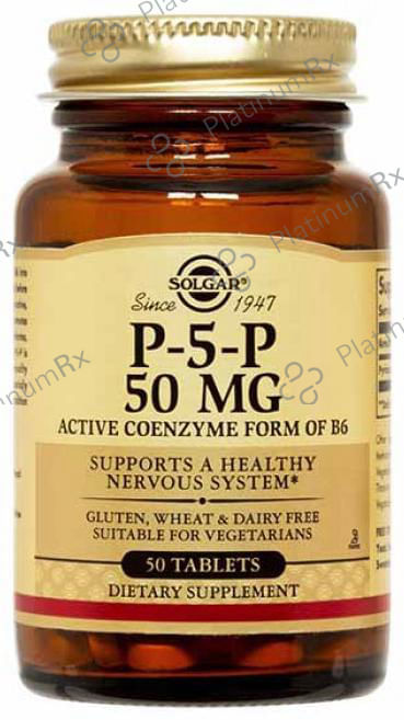 Solgar P-5-P 50mg Tablet 50 tablets