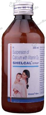 Shelcal 250mg/125IU Syrup 200ml
