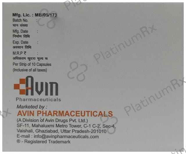 Moxynate 100 Capsule
