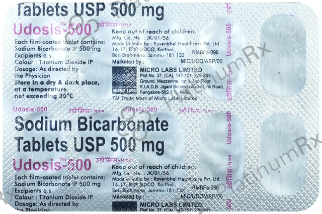 Udosis 500mg Tablet