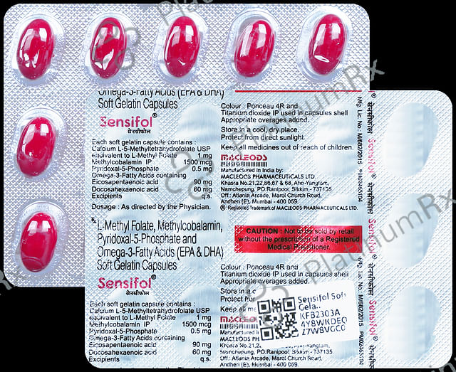 Sensifol Soft Gelatin Capsule 15s