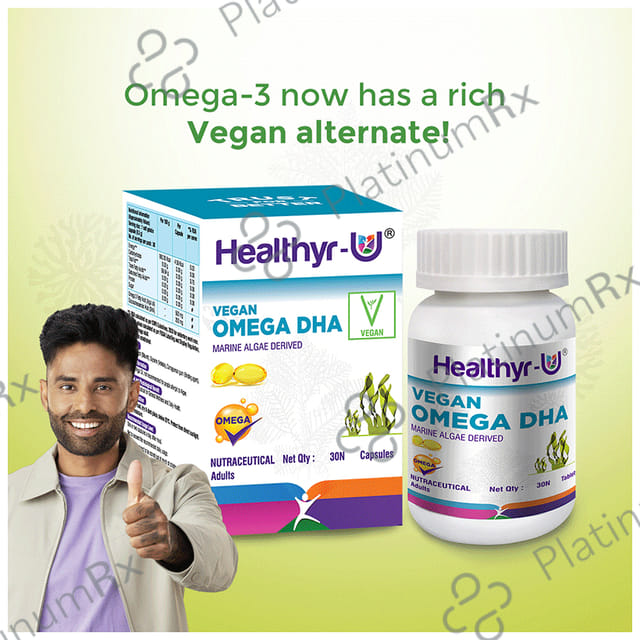 Healthyr-U Vegan Omega DHA Capsule