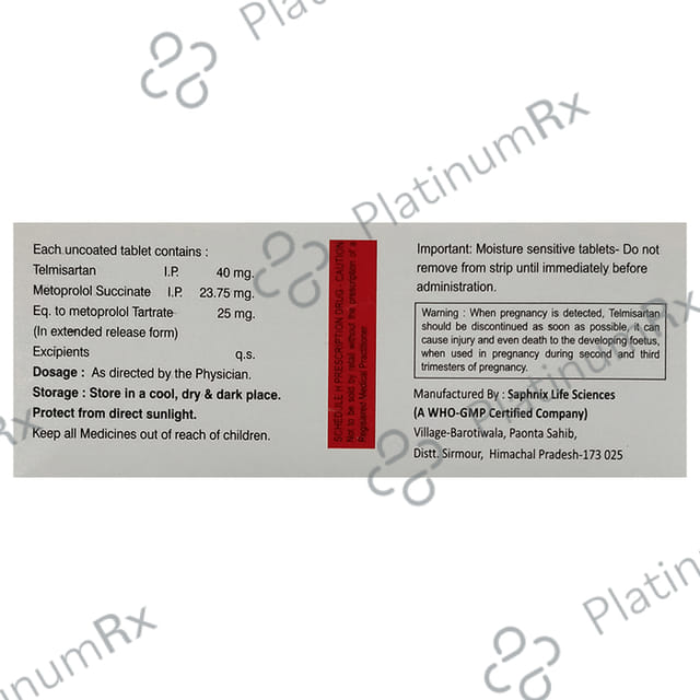 Telmecaid-M25 Tablet ER