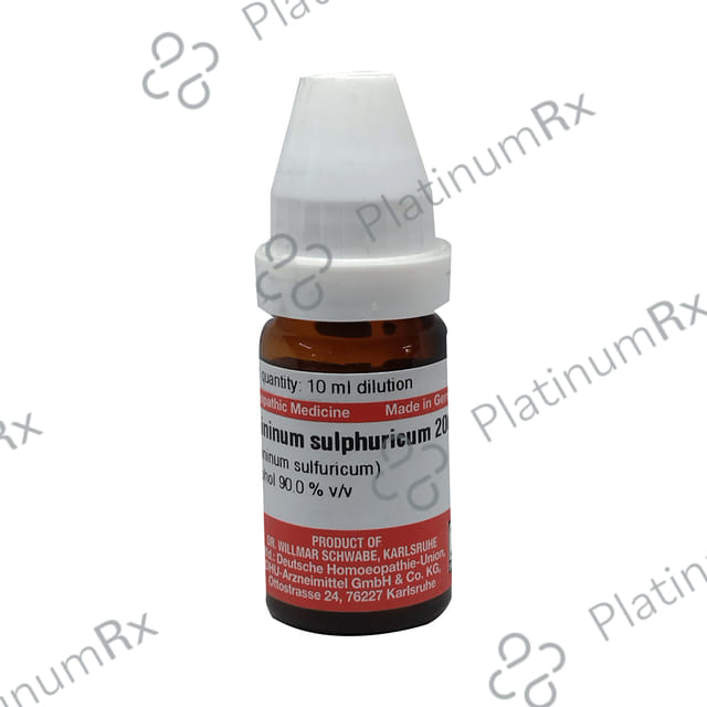 Dr Willmar Schwabe Germany Chininum Sulphuricum Dilution 200