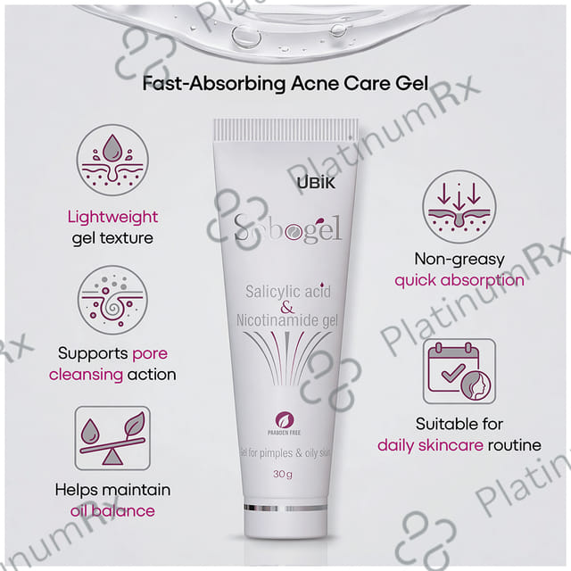 Sebogel Paraben Free 30gm