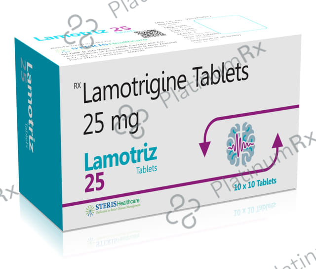 Lamotriz 25mg Tablet 10s