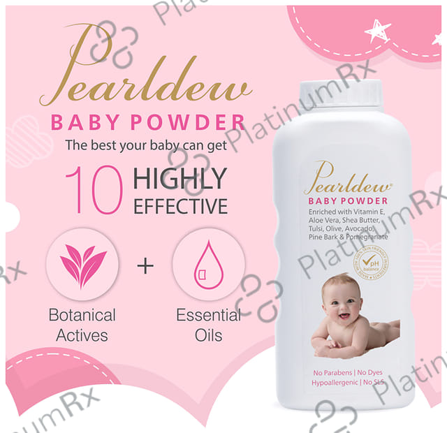 Pearldew Baby Powder (100gm Each) 1 Bottle