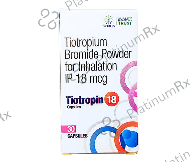 Tiotropin 18mcg Capsule 30s
