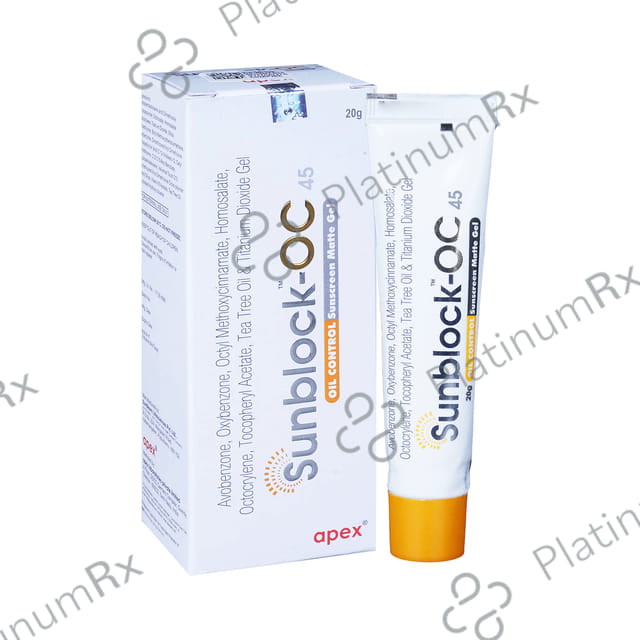 Sunblock OC 45 Gel 20gm