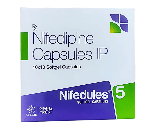 Nifedules 5mg Capsule 10s