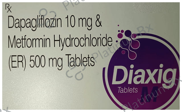Diaxig M 10/500mg Tablet 3s