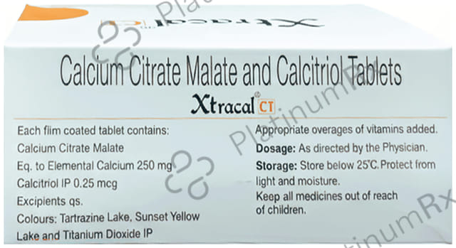 Xtracal CT 250mg/0.25mcg Tablet 15s