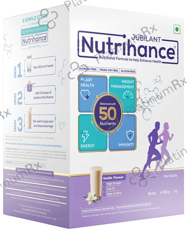 Jubilant Nutrihance Drink Vanilla