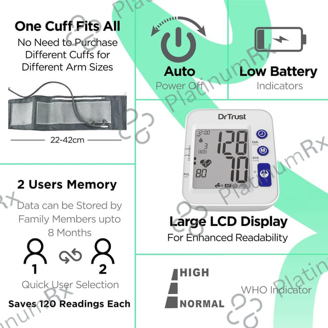 Dr Trust Accutrack BP Monitor 130