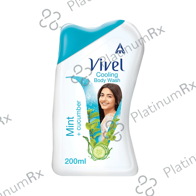 Vivel Mint + Cucumber Body Wash 200 ml