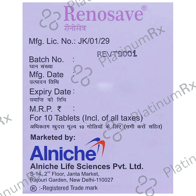 Renosave 150/500mg Tablet 10s
