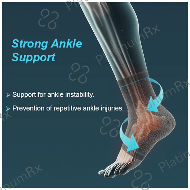Tynor D 18 Ankle Support Urbane Medium Grey