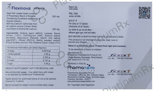Flexinova Tablet 10s