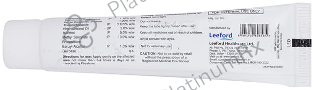 Thioford Plus Gel 15gm
