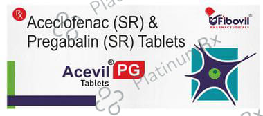 Acevil PG 200/75mg Tablet SR 10s