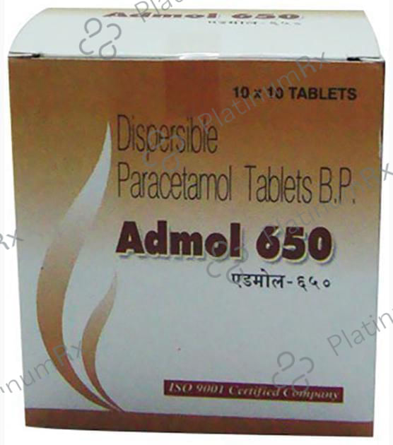 Admol 650mg Tablet 10s