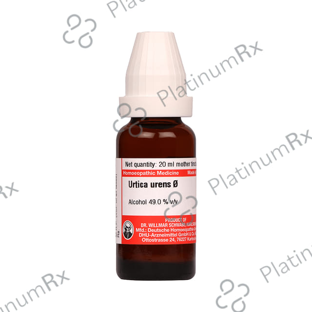 Dr Willmar Schwabe Germany Urtica Urens Mother Tincture Q