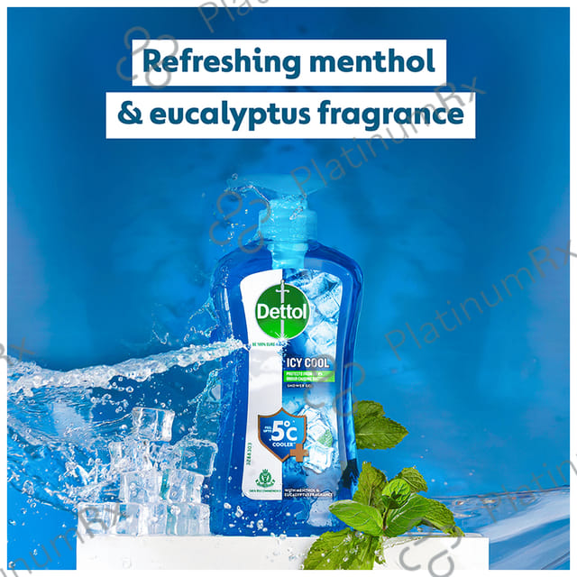 Dettol Bodywash & Shower Gel - pH Balanced & Soap Free Icy Cool