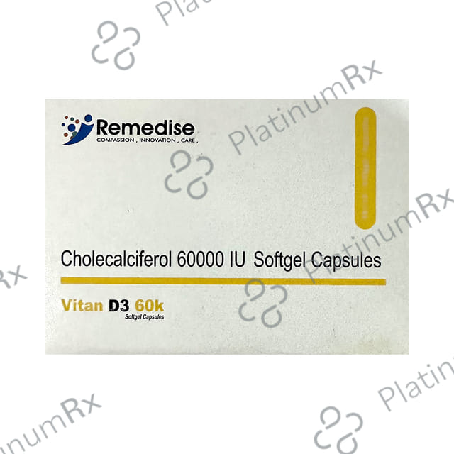 Vitan D3 60k Softgel Capsule