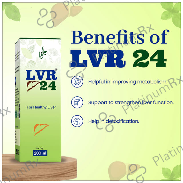 BVG Life Sciences LVR 24 Syrup for Healthy Liver