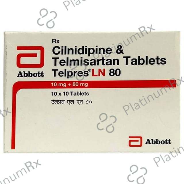 Telpres LN 80/10mg Tablet 10s