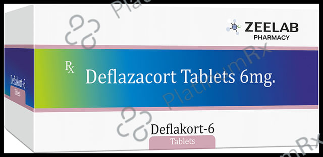 Deflakort 6mg Tablet 10 Tablet Zeelab Pharmacy Pvt