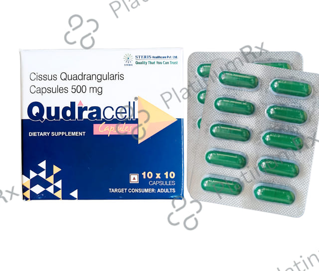 Qudracell Cissus 500mg Quadrangularis Capsule 10s