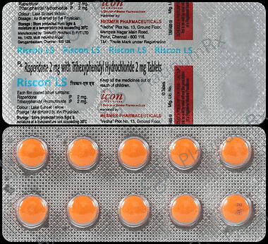 Riscon LS 2/2mg Tablet 10s