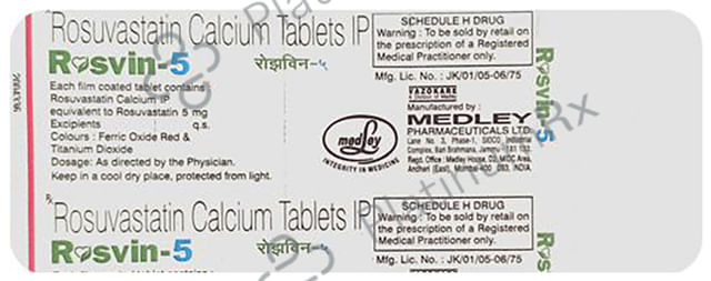 Rosvin 5mg Tablet 10s