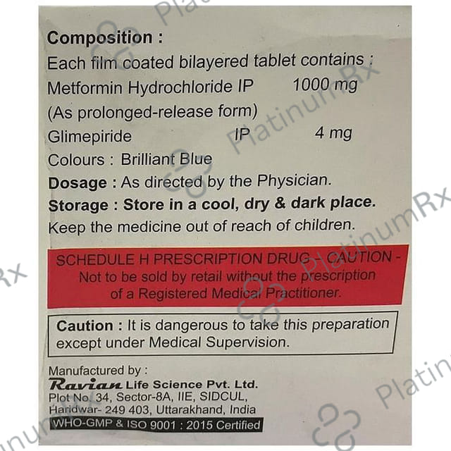 Nuglim M4 Forte Tablet PR