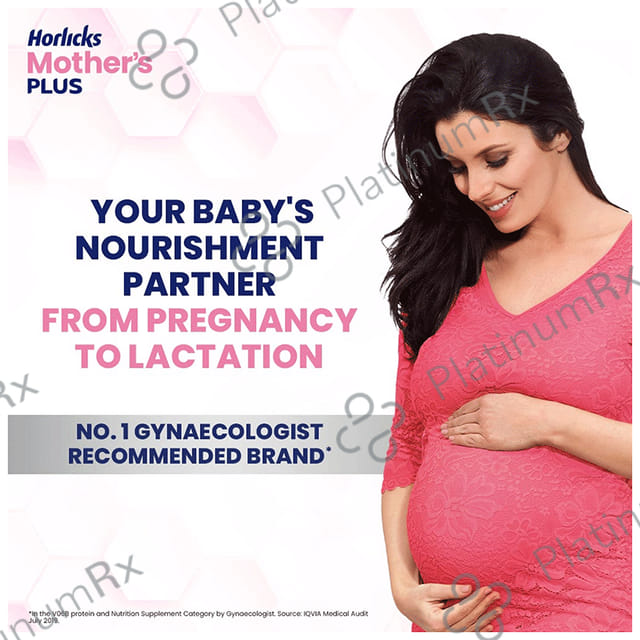 Horlicks Mother's Plus Nutrition for Pregnancy & Lactation - Flavour Vanilla