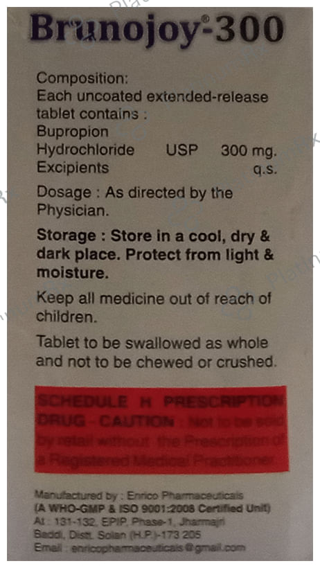 Brunojoy 300 Tablet ER