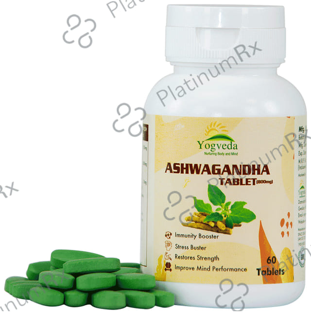 Yogveda Ashwagandha Tablet (800mg)
