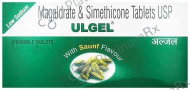 Ulgel 400/20mg Saunf Tablet 8s