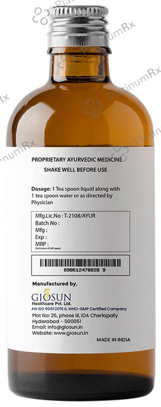 Giosun Purigrace A Natural Blood Purifier