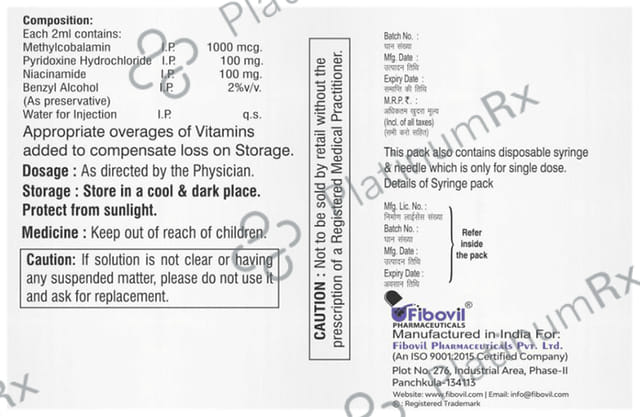 Nurovil Forte Injection 2ml