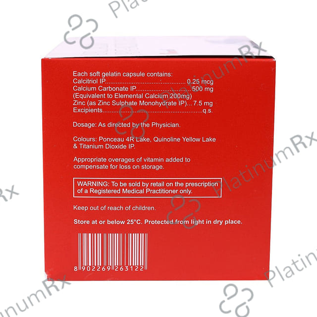 Gemcal 500mg Tablet 15s
